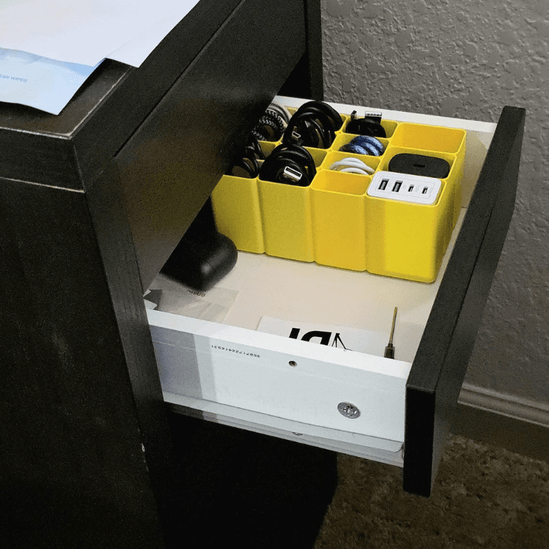 Shopletan Cable Organizer Box