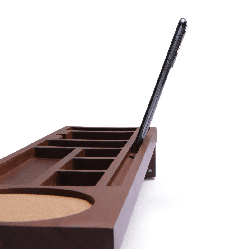 Shopletan Walnut Desk Organizer